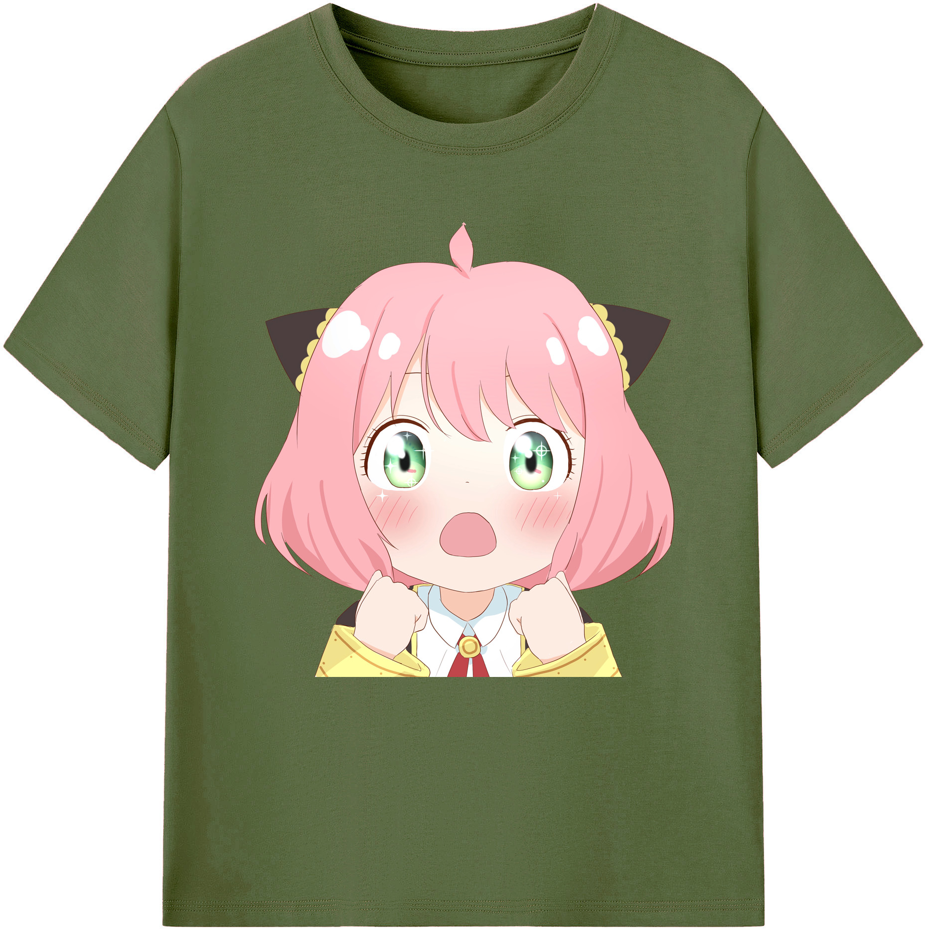 （画像用） SPY×FAMILY间谍家家酒 綿100％半袖Tシャツ（フロントプリント）